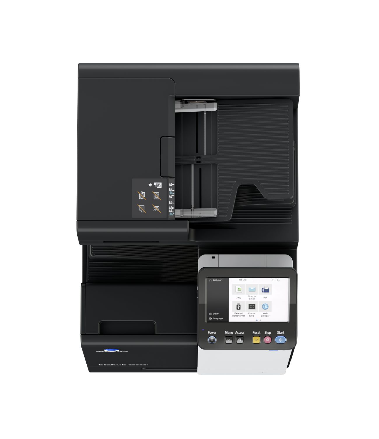bizhub C3320i basic with Convenience Pack | COPYTECH